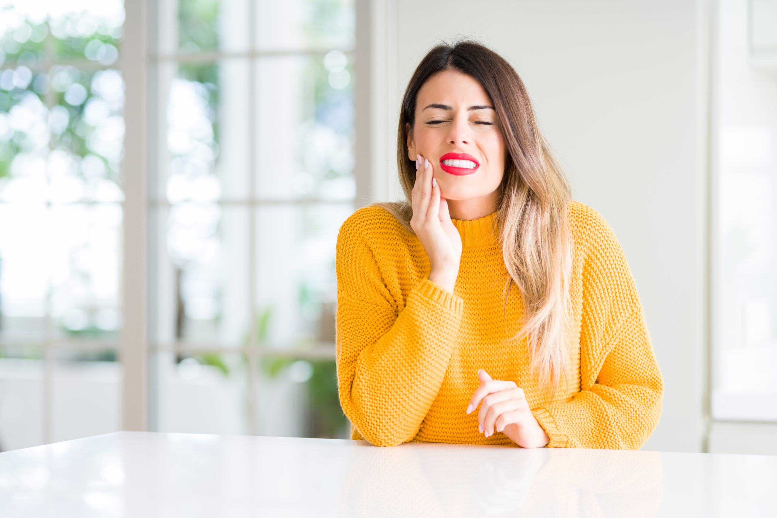 Sensibilidad dental en invierno.